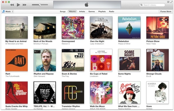 iTunes-11-Albums