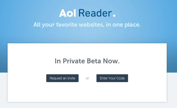 AOL annuncia il suo sostituto di Google Reader, ottimizzato per dispositivi touch