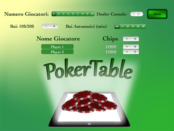 PokerTable: la recensione