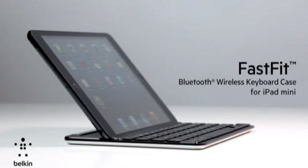 Belkin annuncia la Custodia-tastiera wireless Bluetooth FastFit per iPad mini