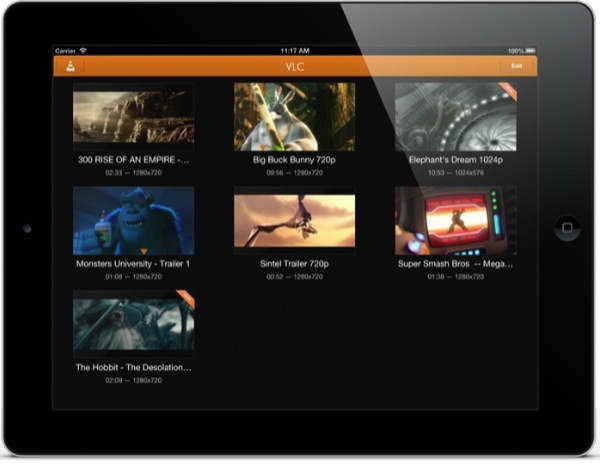 VLC iPad