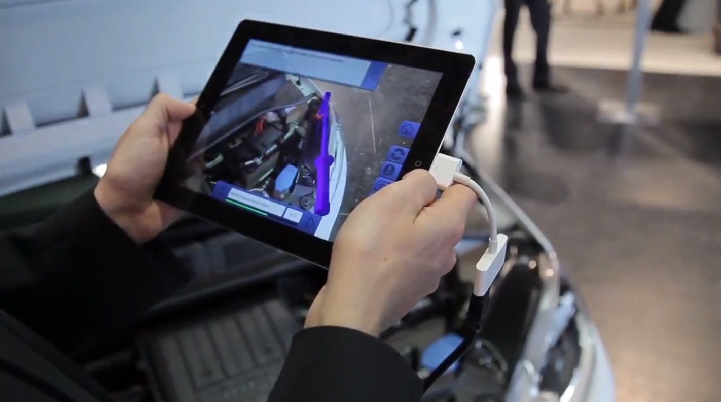 Volkswagen porta su iPad la realtà aumentata per le riparazioni