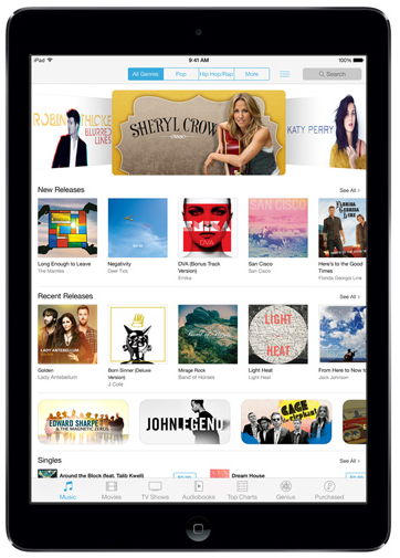 iPad-Air-itunes-store