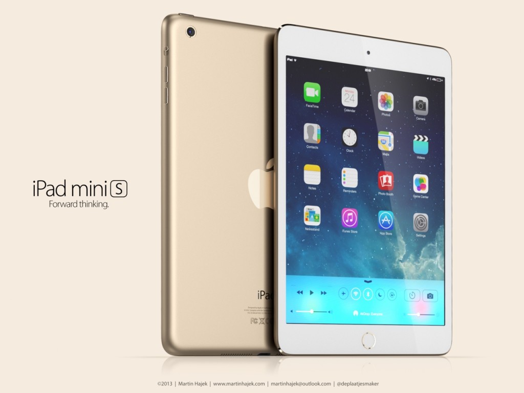 iPad mini s e iPad mini c in due concept