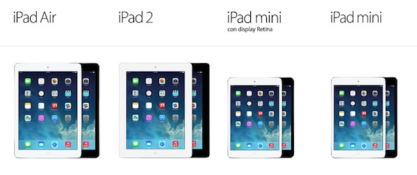 ipad air ipad mini 2