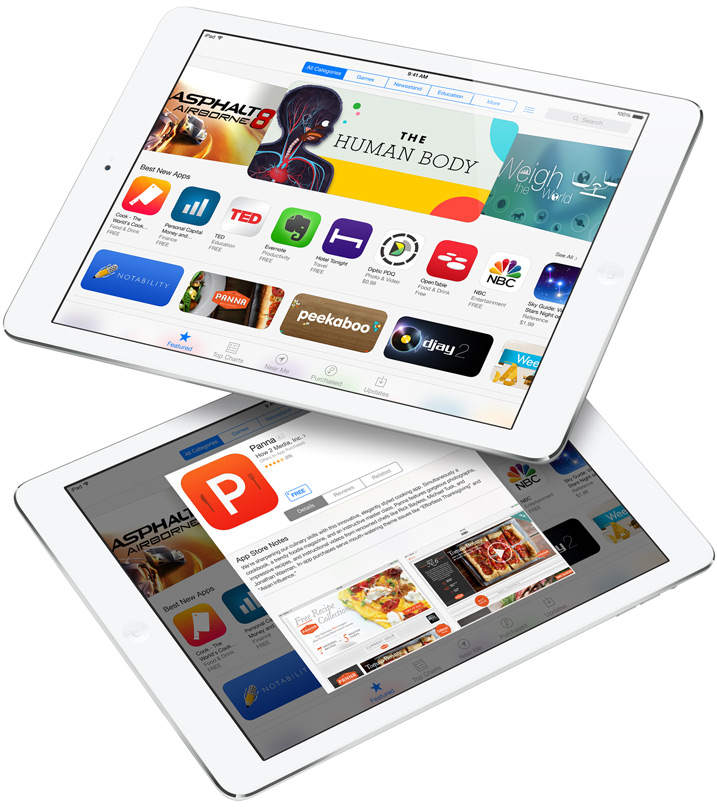 two-iPad-Air-app-store