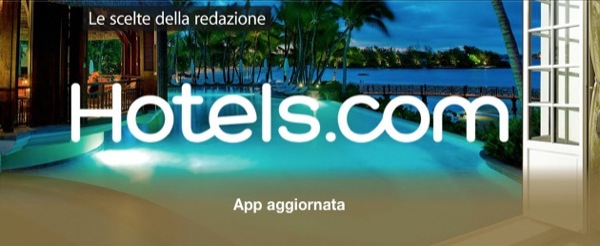 App Della Settimana: Hotels.com