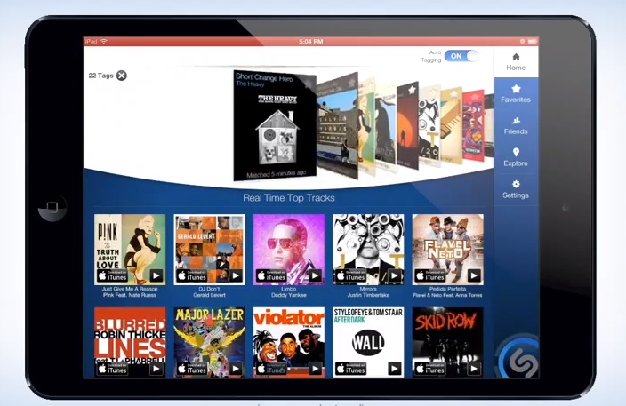 Shazam si aggiorna per iPad ed iPhone