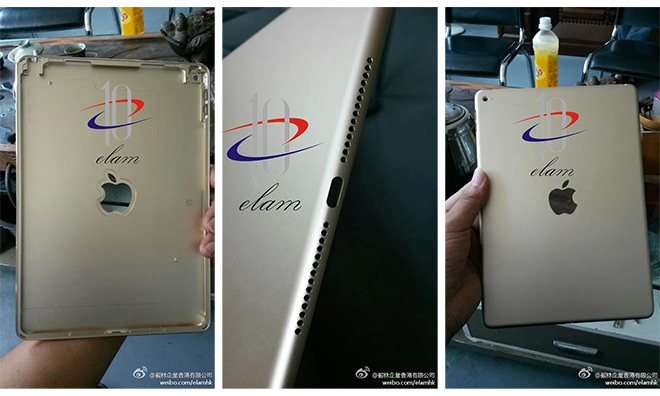iPad Air 2, nuove foto della scocca posteriore