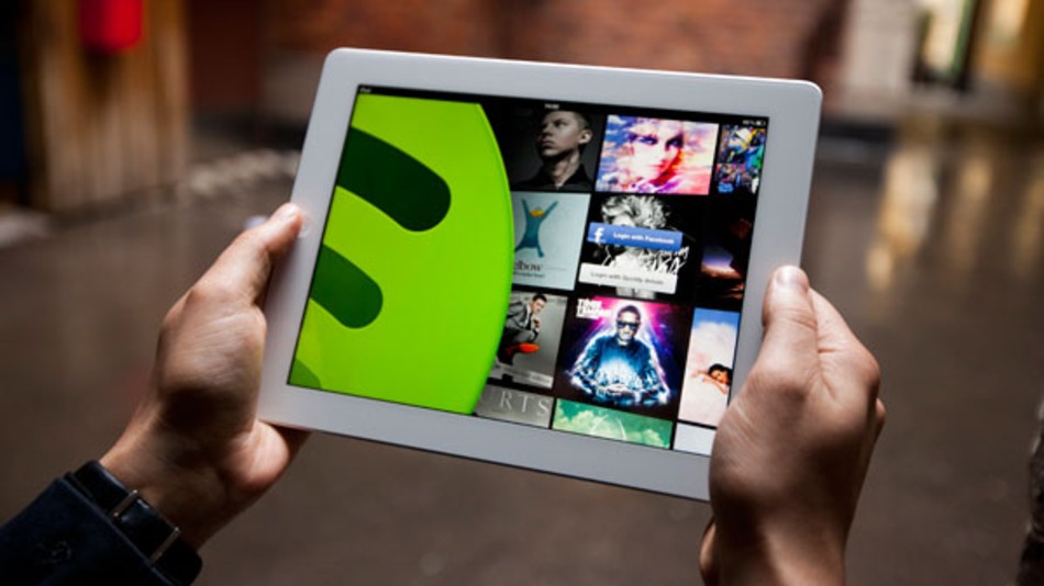 Spotify, arriva una nuova versione per gli iPad