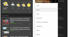 Google Notizie e meteo