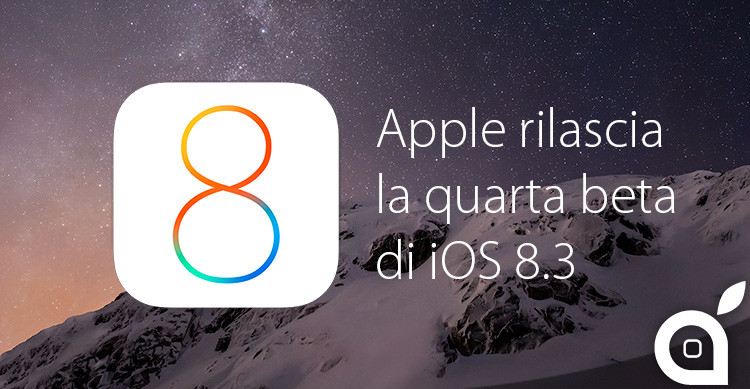 iOS 8.3 beta 4 per iPad: ecco i link al download