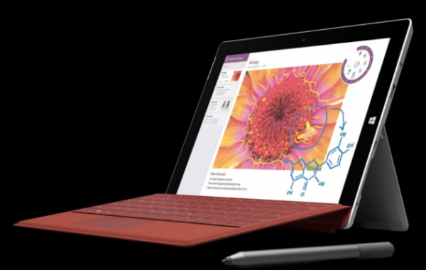 iPad sfidato dal Surface 3 di Microsoft