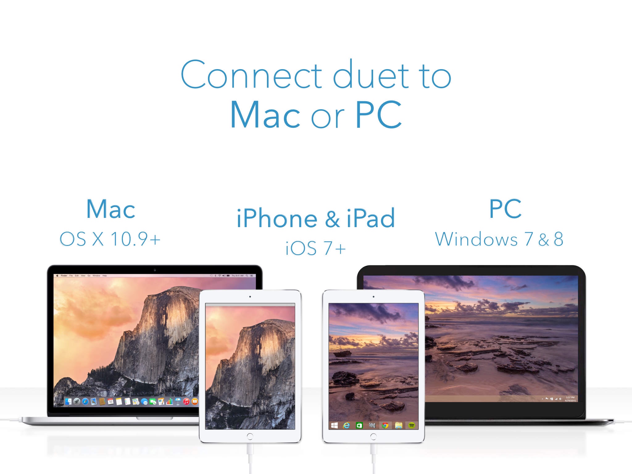 Duet Display e l'iPad diventa secondo monitor per Windows e Mac