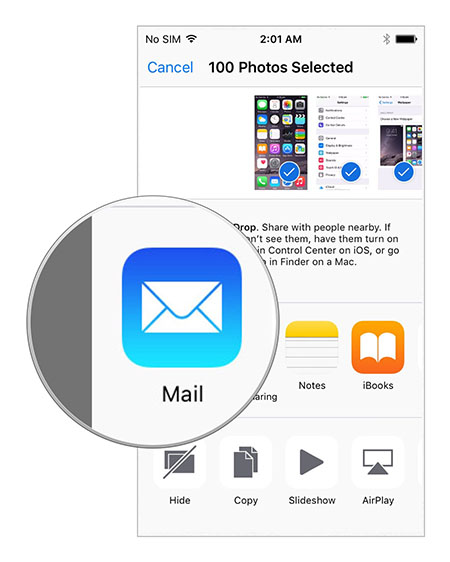 Inserire allegati alle Mail in iOS 9