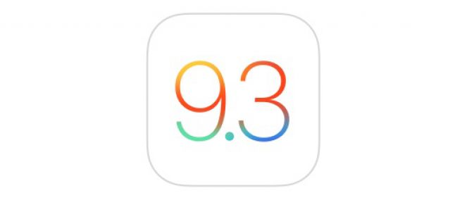 iOS 9.3 beta 1