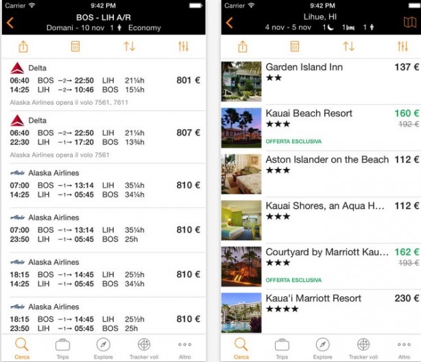 KAYAK in aggiornamento per iPad: migliore app per chi viaggia?