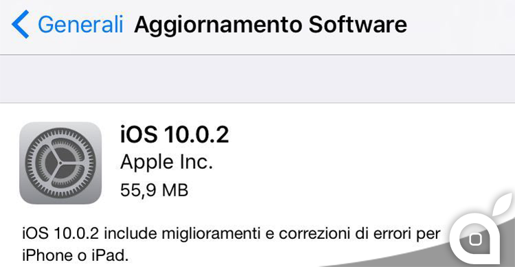 Aggiornamento iOS 10.0.2 per iPad: quali sono le novità?