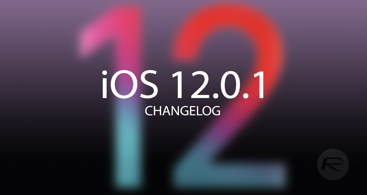 iOS 12.0.1