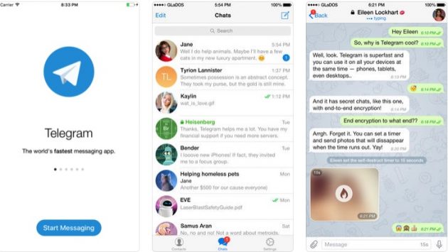 Telegram si aggiorna anche su iPad: tutto sulla versione 5.4