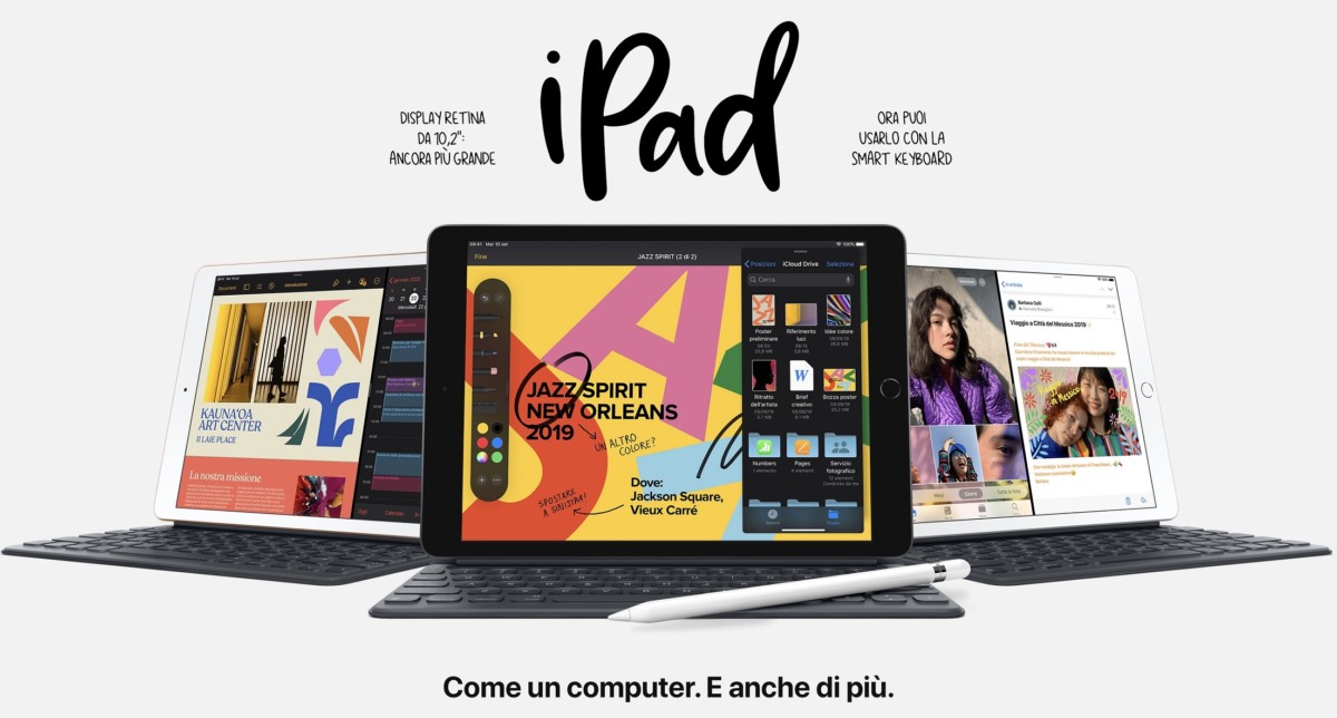Tutto sul nuovo iPad 2019: scheda tecnica e prezzo