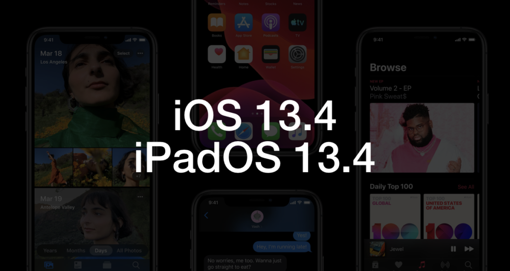 Niente downgrade da iOS 13.4, anche per la versione iPad