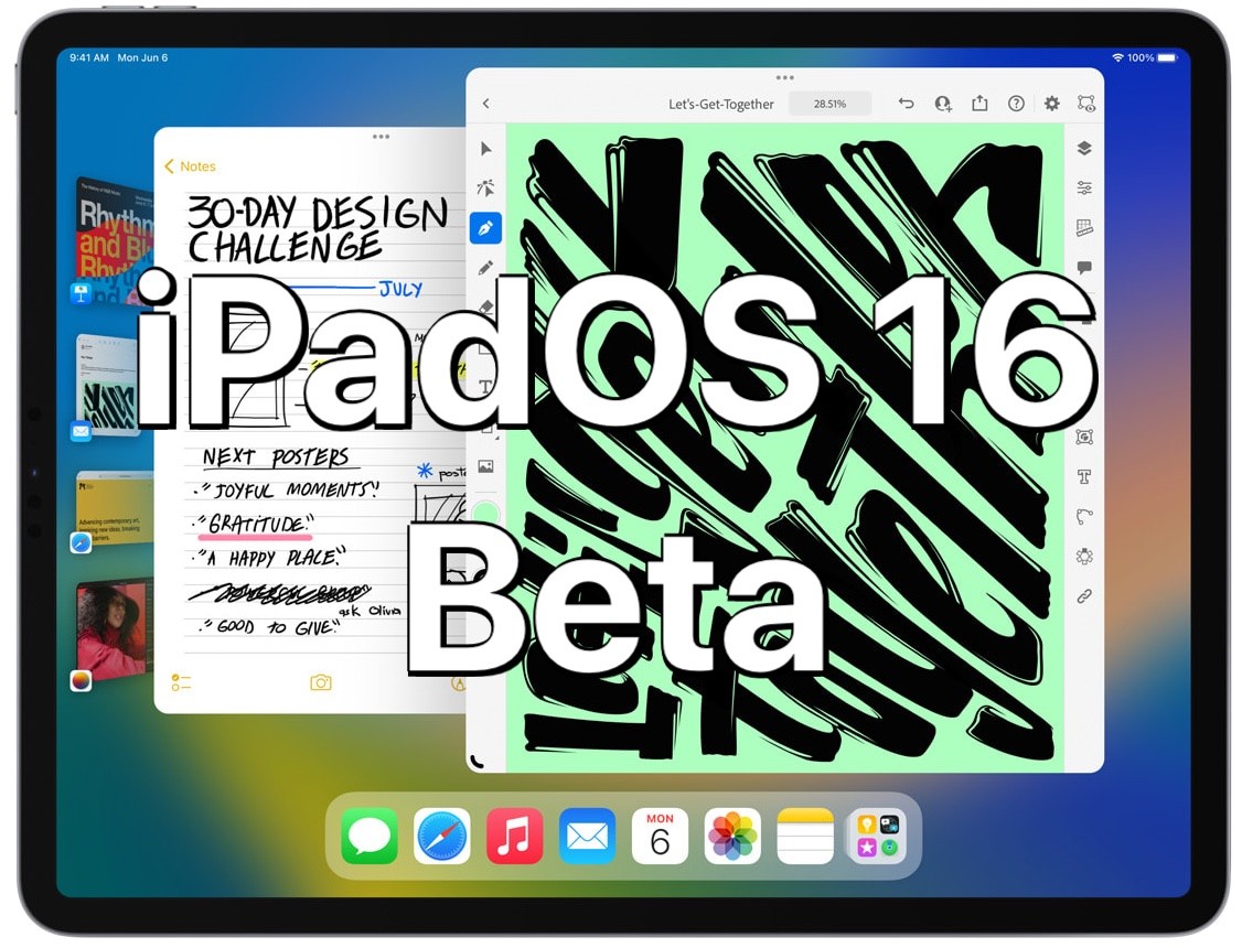 Il punto della situazione tra l'aggiornamento iPadOS 16 ed iPadOS 16.1